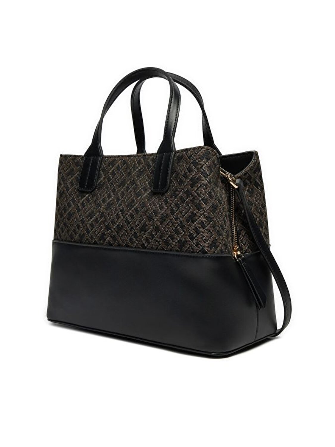 TH JACQUARD MED SATCHEL