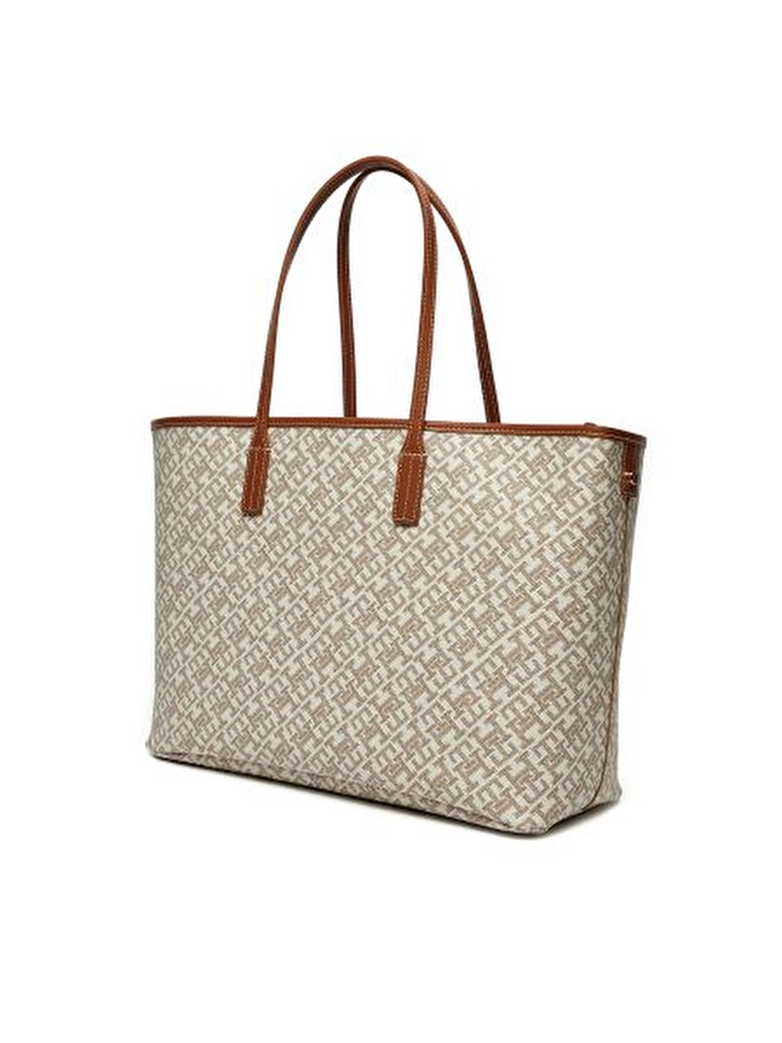 TH MONOPLAY LEATHER TOTE