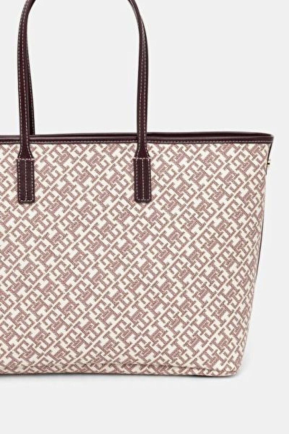 TH MONOPLAY LEATHER TOTE
