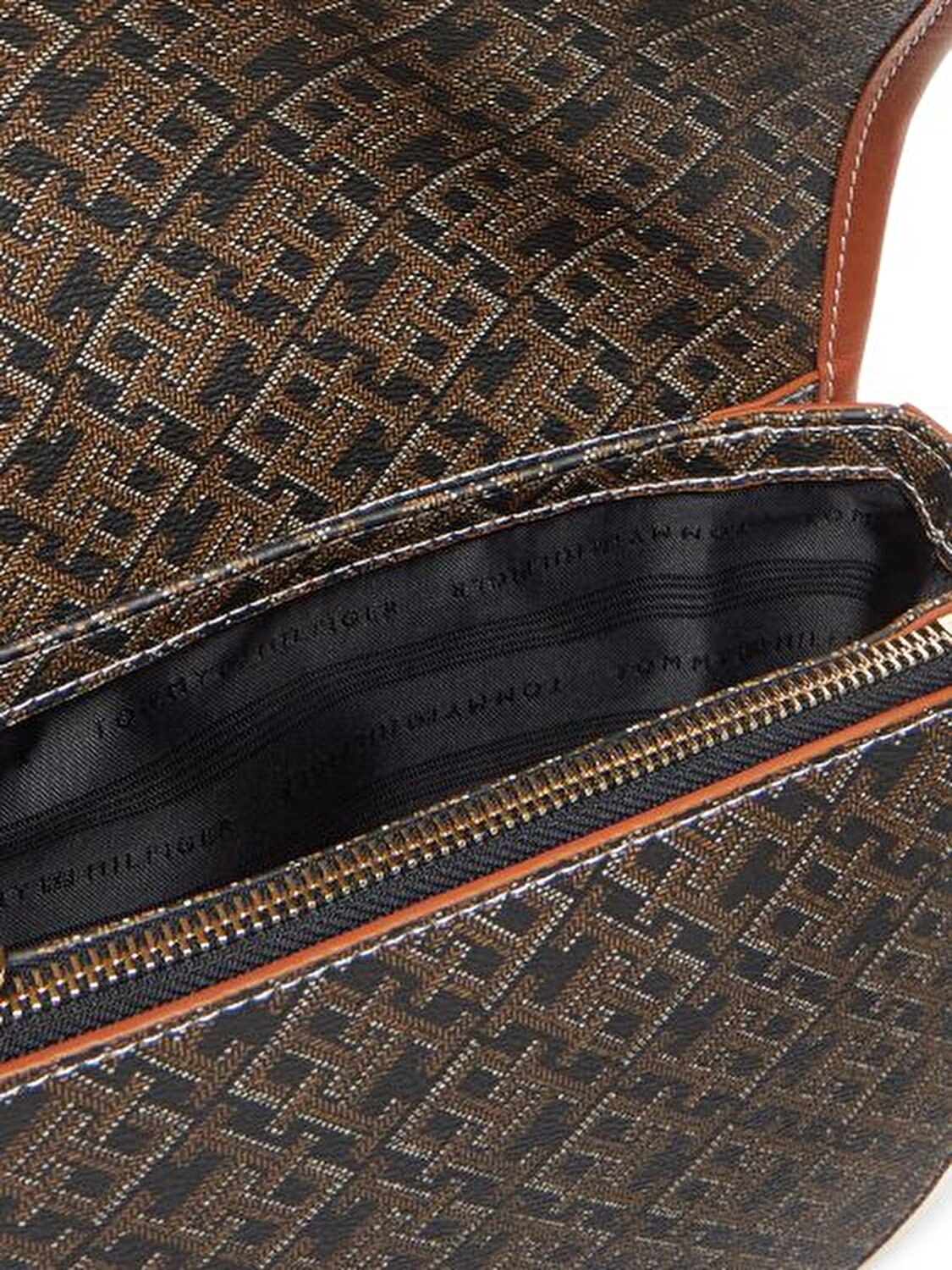 TH MONOPLAY LEATHER SADDLE BAG