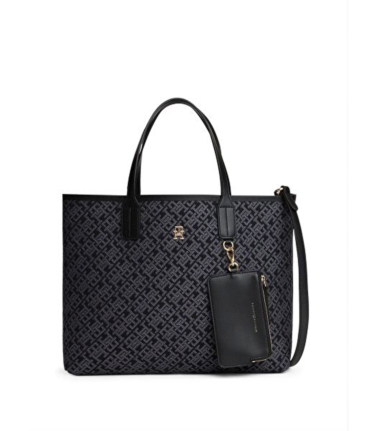 TH ICON SATCHEL JACQUARD