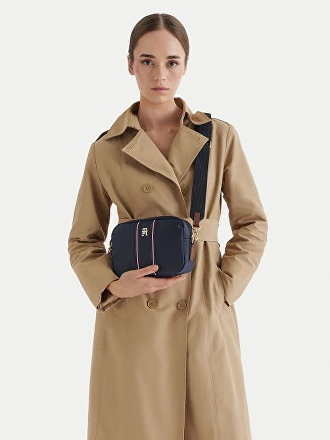 POPETTE CAMERA BAG LACİVERT KADIN ÇAPRAZ ÇANTA