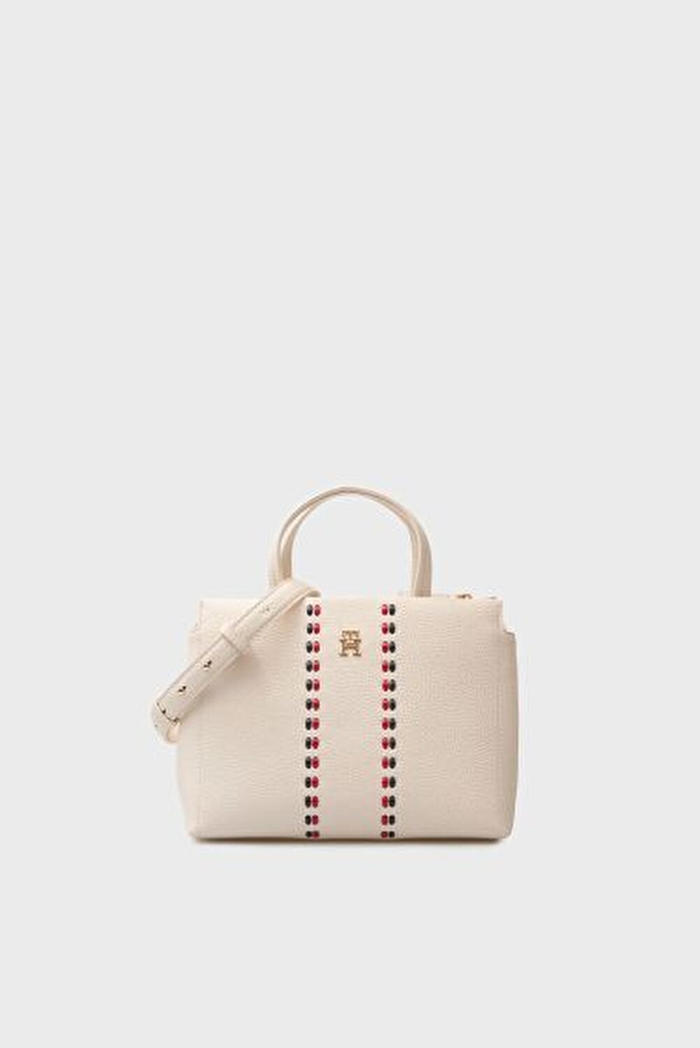 TIMELESS MINI SATCHEL BEJ KADIN OMUZ ÇANTASI