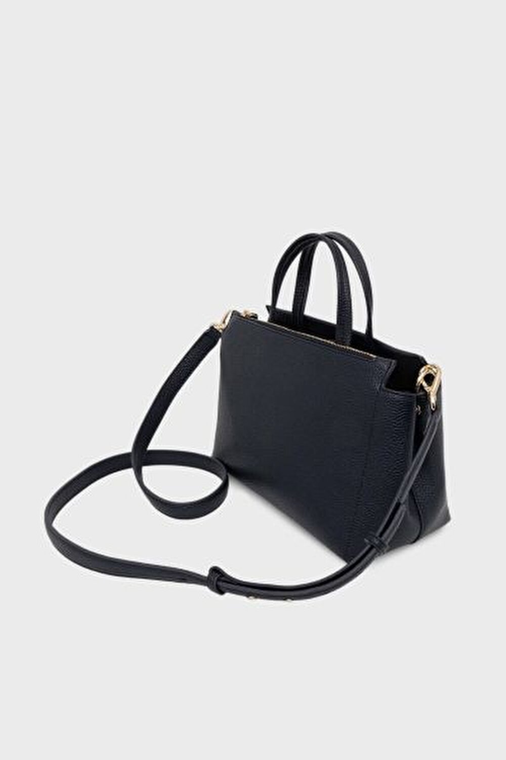 TIMELESS MINI SATCHEL LACİVERT KADIN OMUZ ÇANTASI