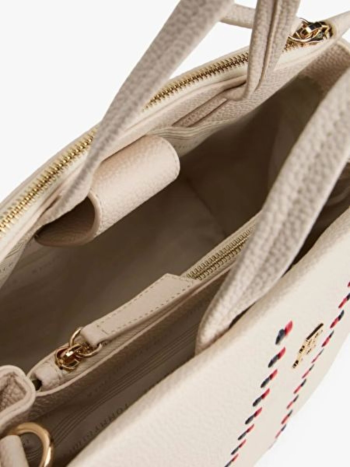 TIMELESS SATCHEL BEJ KADIN OMUZ ÇANTASI