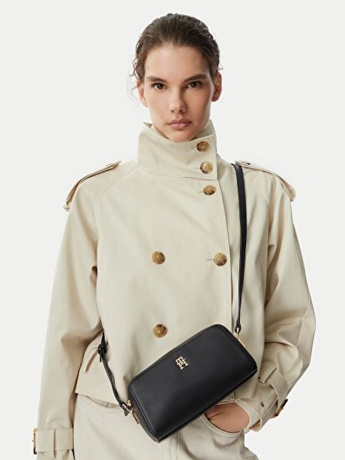 TH GRACE CAMERA BAG SİYAH KADIN ÇAPRAZ ÇANTA