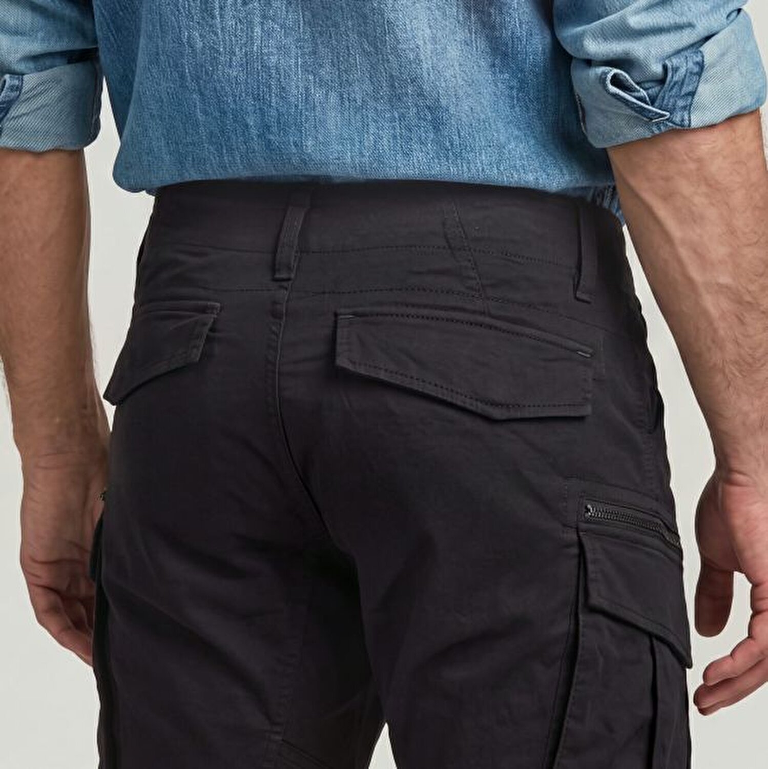 SİYAH ERKEK TAPERED PANTOLON