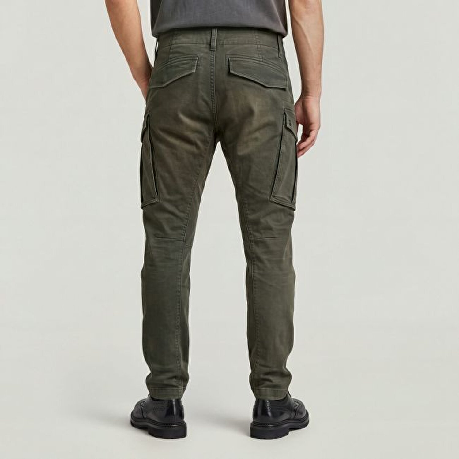 GRİ ERKEK ROVİC ZİP 3D REGULAR JEAN PANTOLON