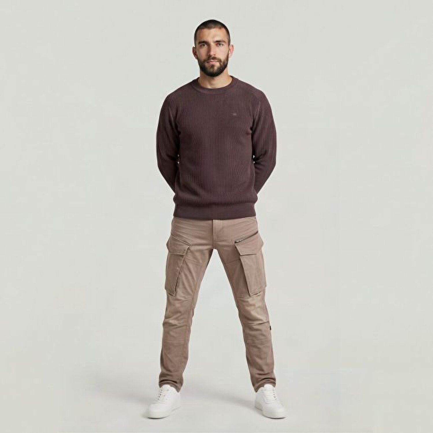 BEJ ROVİC ZİP 3D REGULAR PANTOLON
