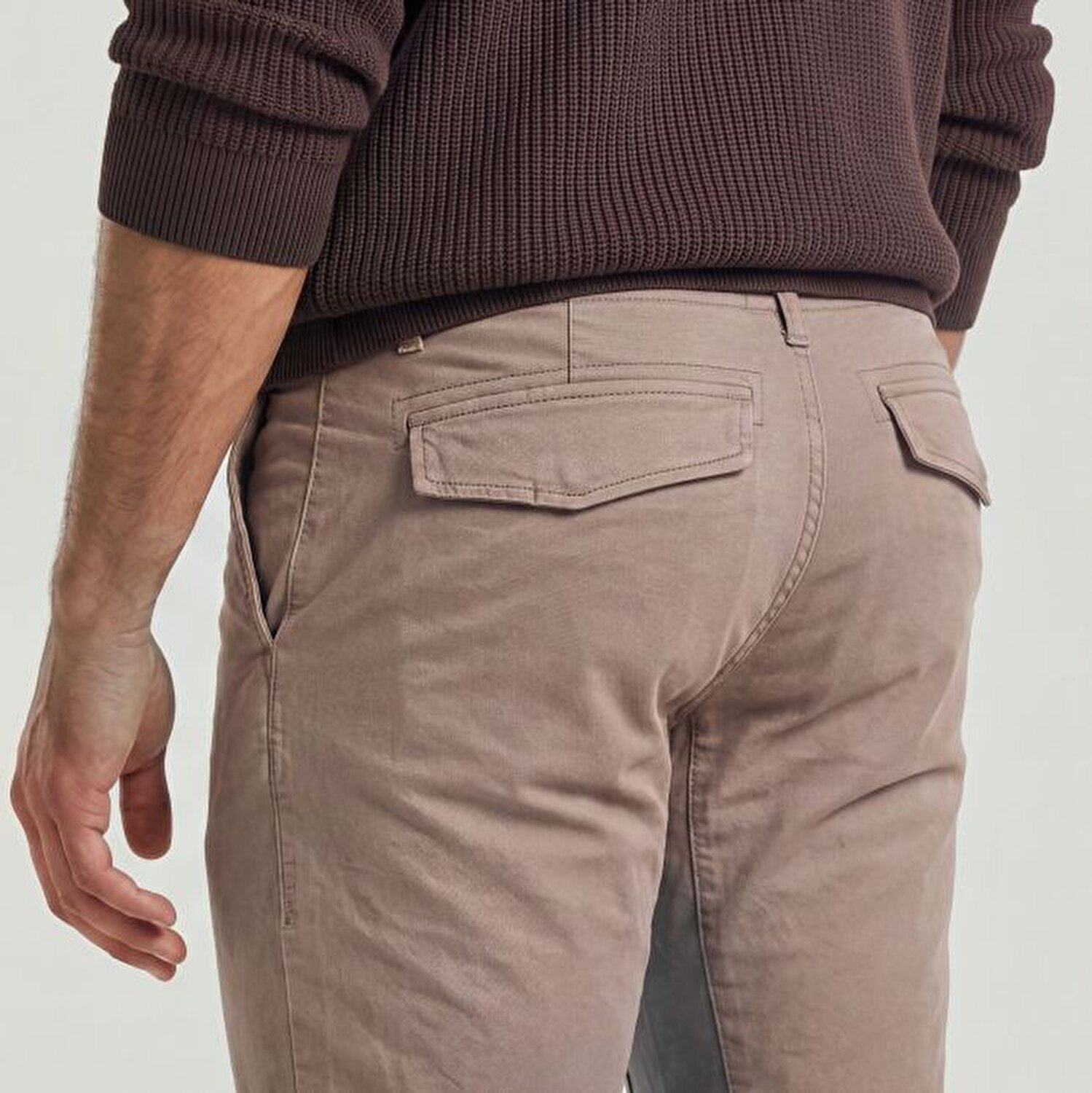 BEJ ROVİC ZİP 3D REGULAR PANTOLON