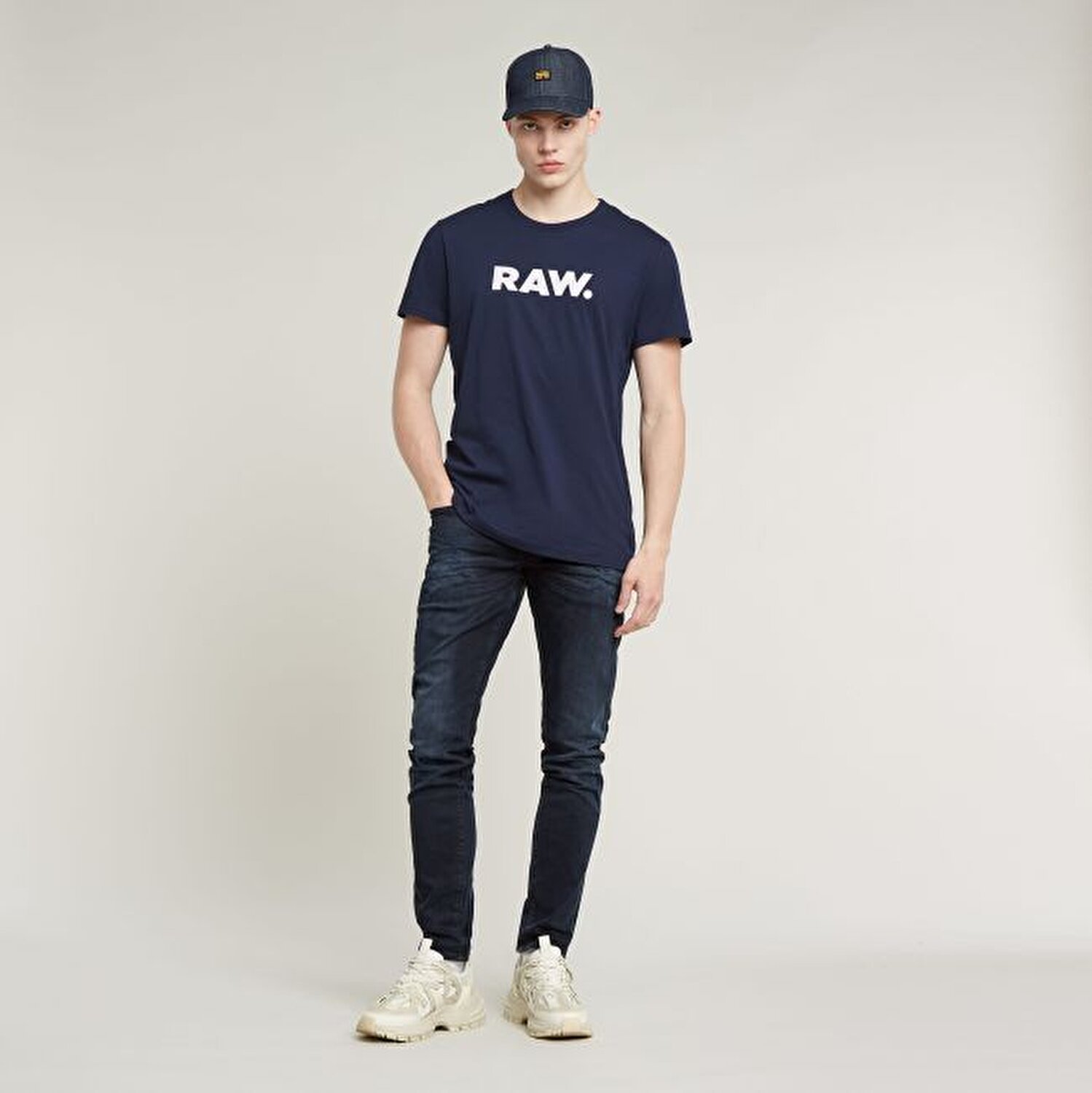 LACİVERT ERKEK REVEND SKINNY JEAN PANTOLON