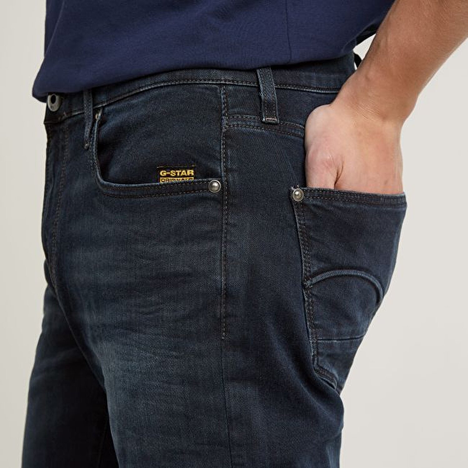 LACİVERT ERKEK REVEND SKINNY JEAN PANTOLON
