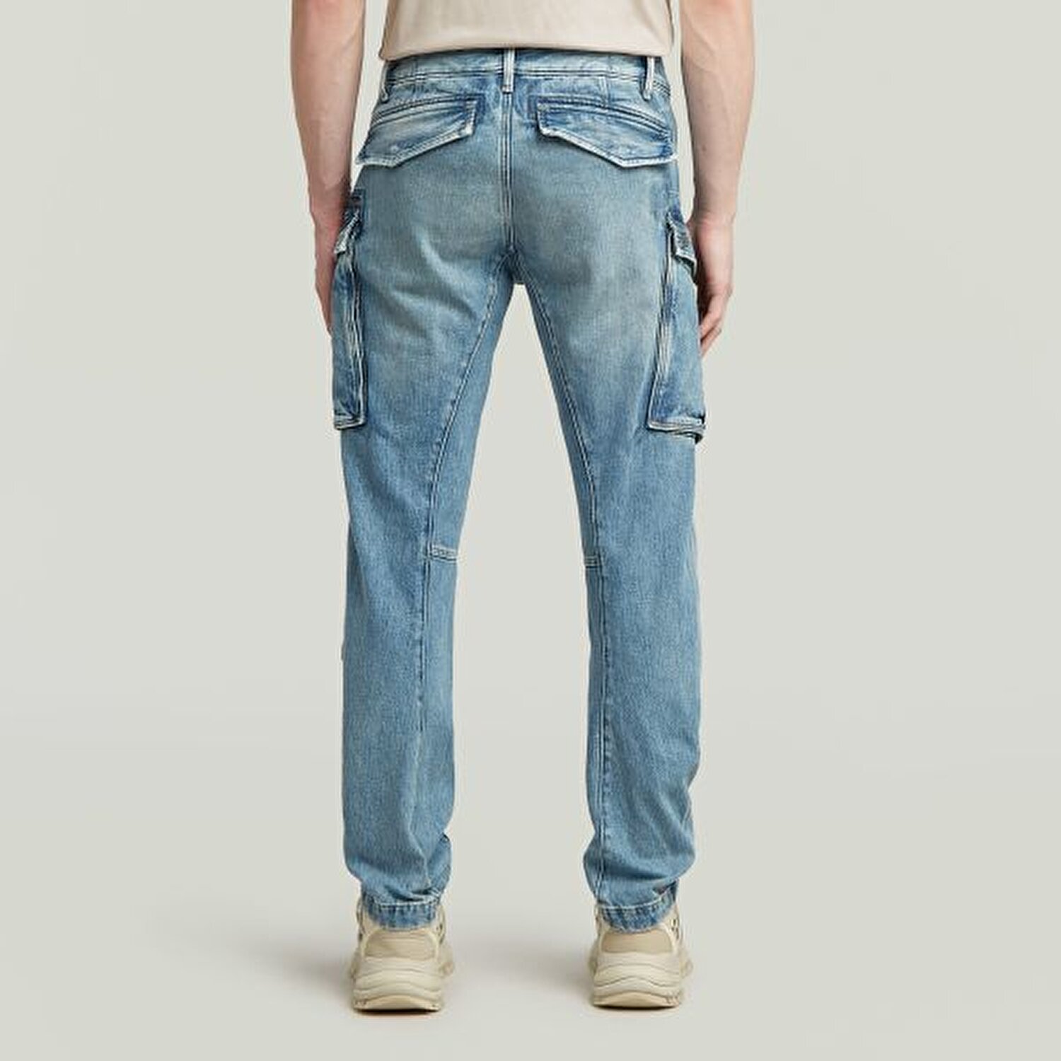 Rovic zip 3d regular tapered denim