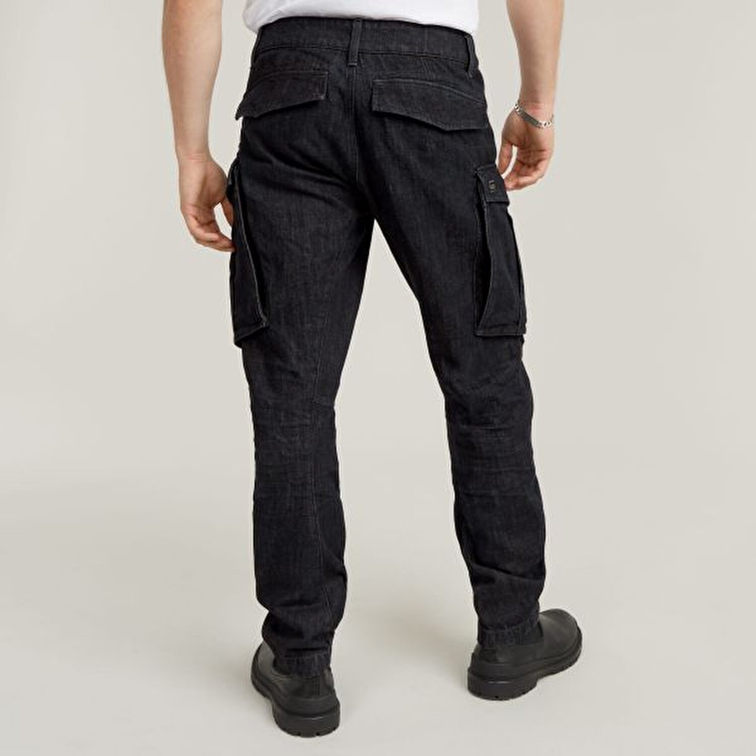 Rovic zip 3d regular tapered denim