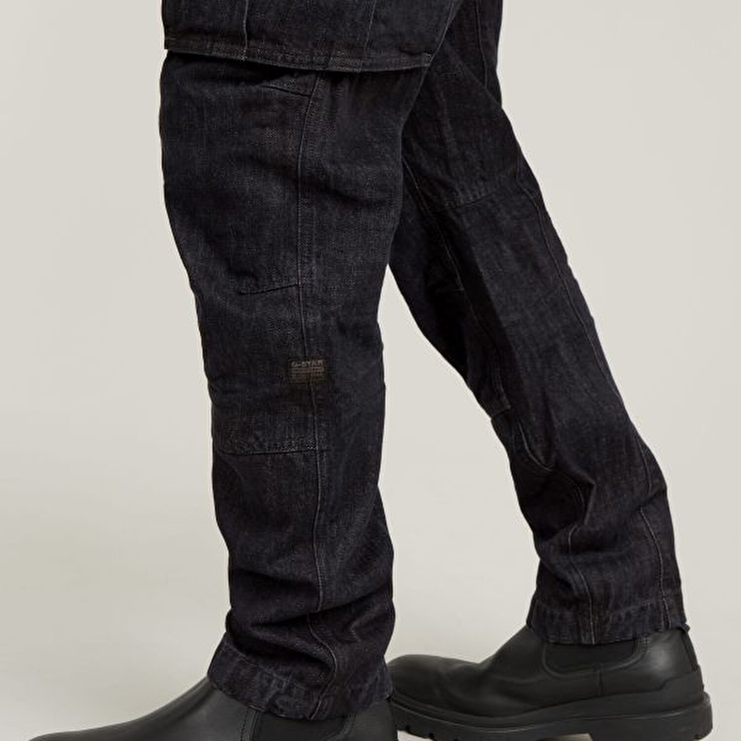 Rovic zip 3d regular tapered denim