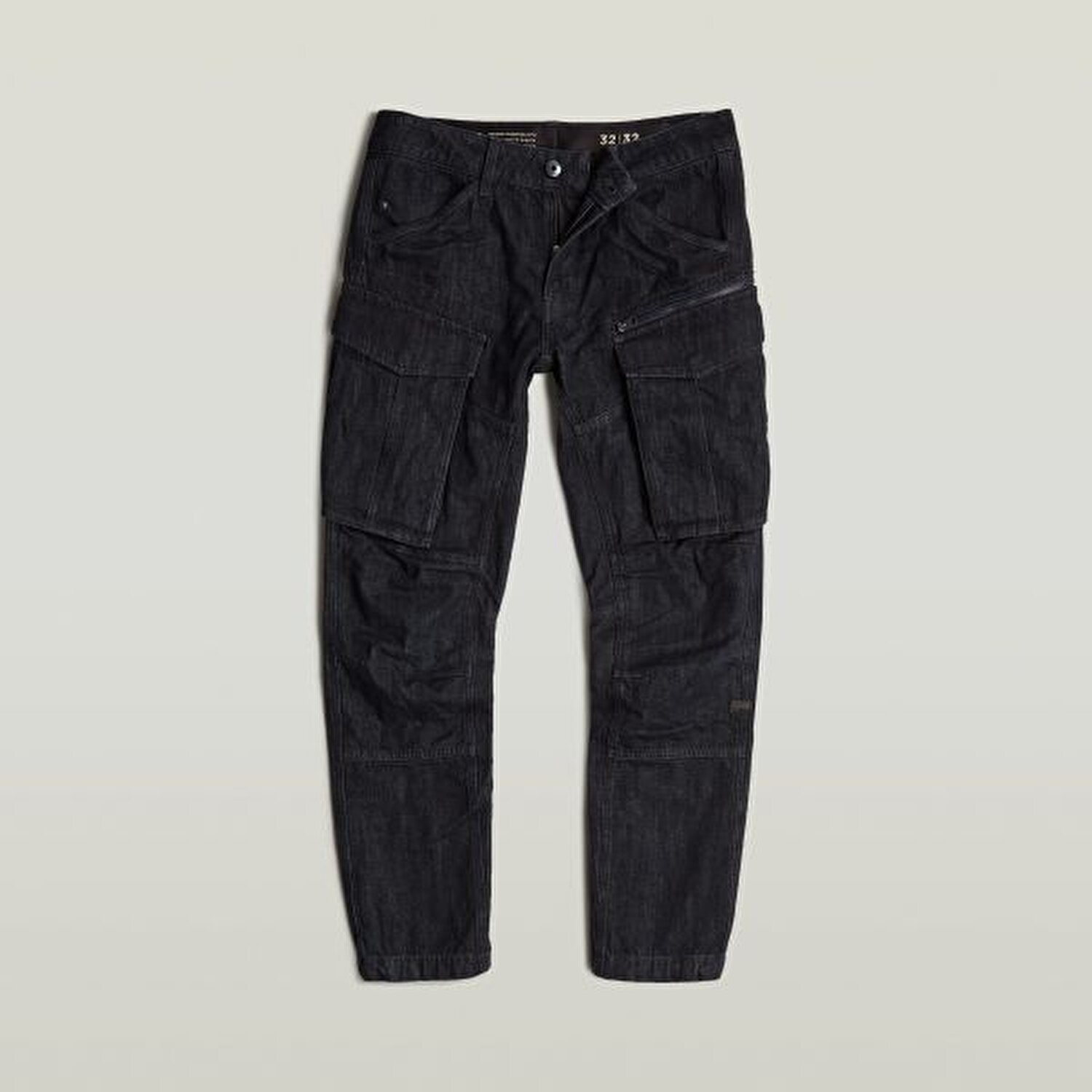 Rovic zip 3d regular tapered denim
