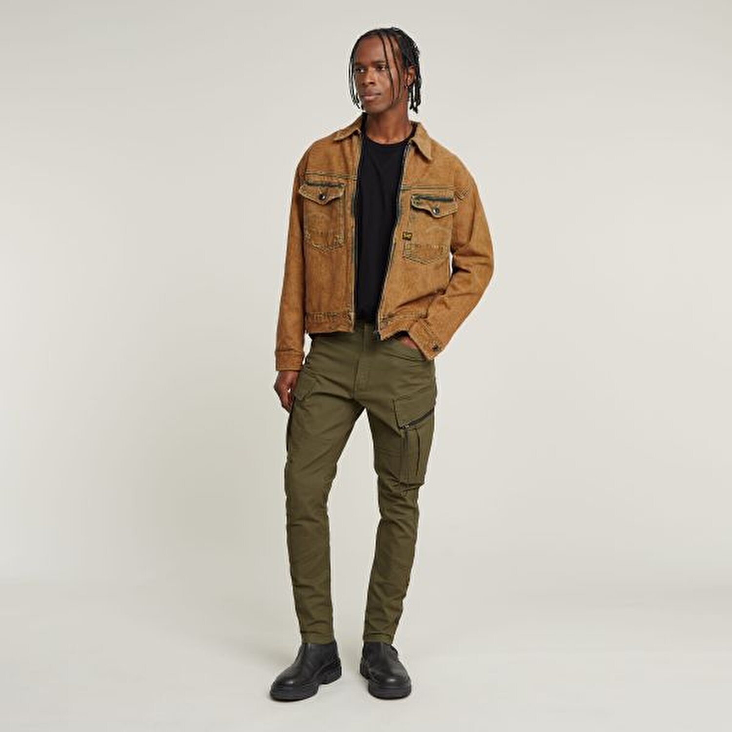 Zip Pkt 3D Skinny Cargo 2.0