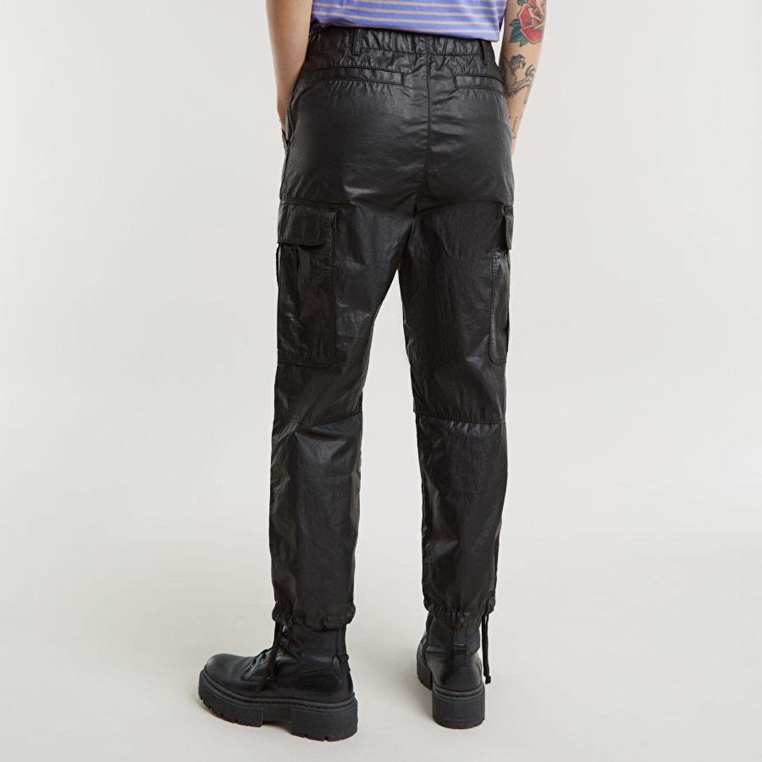 Cargo Cropped Drawcord Pant wmn