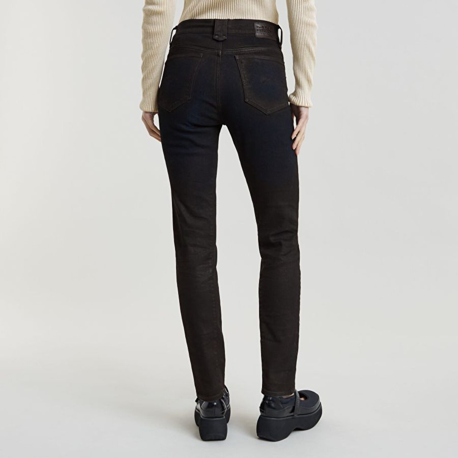G STAR RAW KADIN JEAN Ace 2.0 Biker Slim Straight Wmn