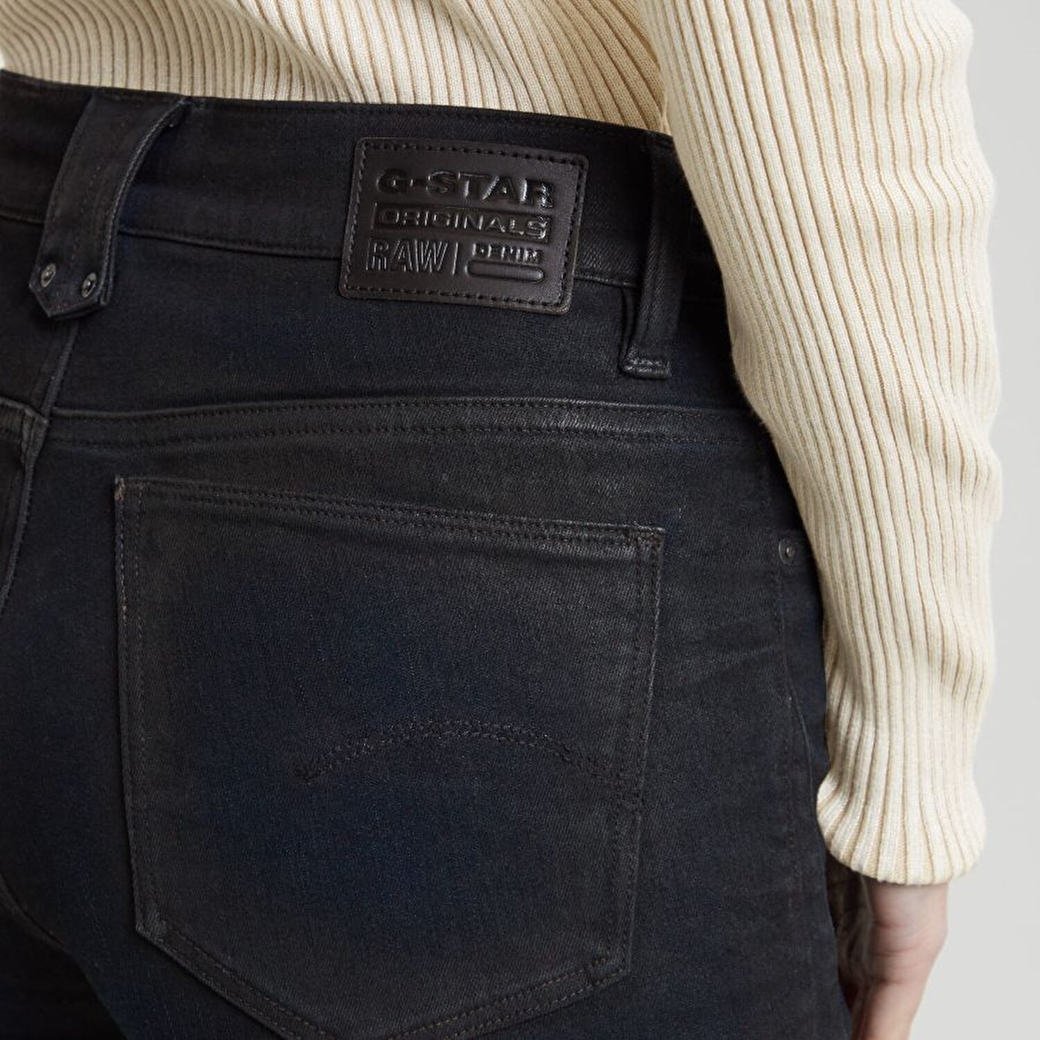 G-STAR RAW KADIN JEAN Ace 2.0 Biker Slim Straight Wmn