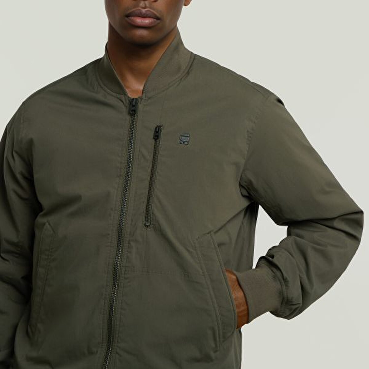 HAKİ ERKEK BOMBER CEKET