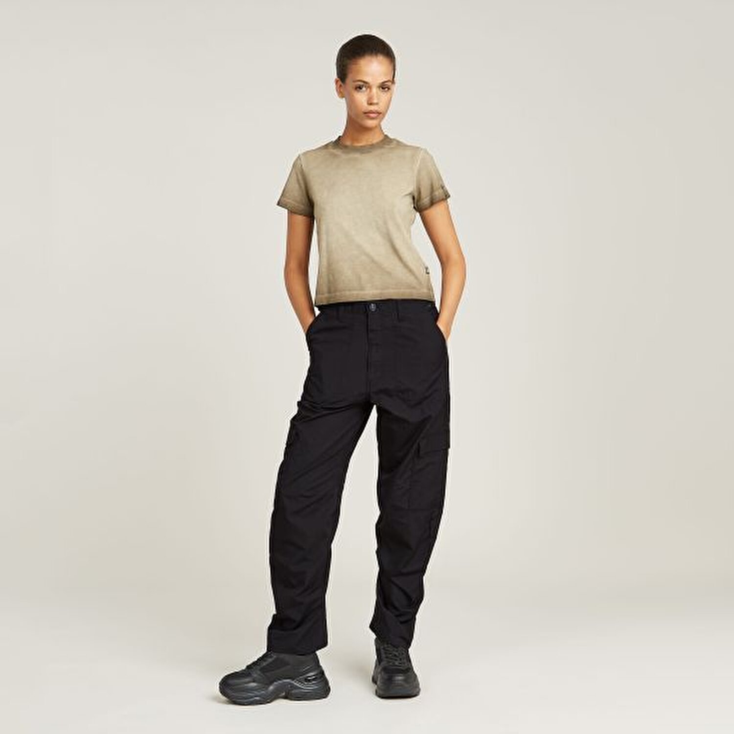 Cargo 3D boyfriend pants wmn