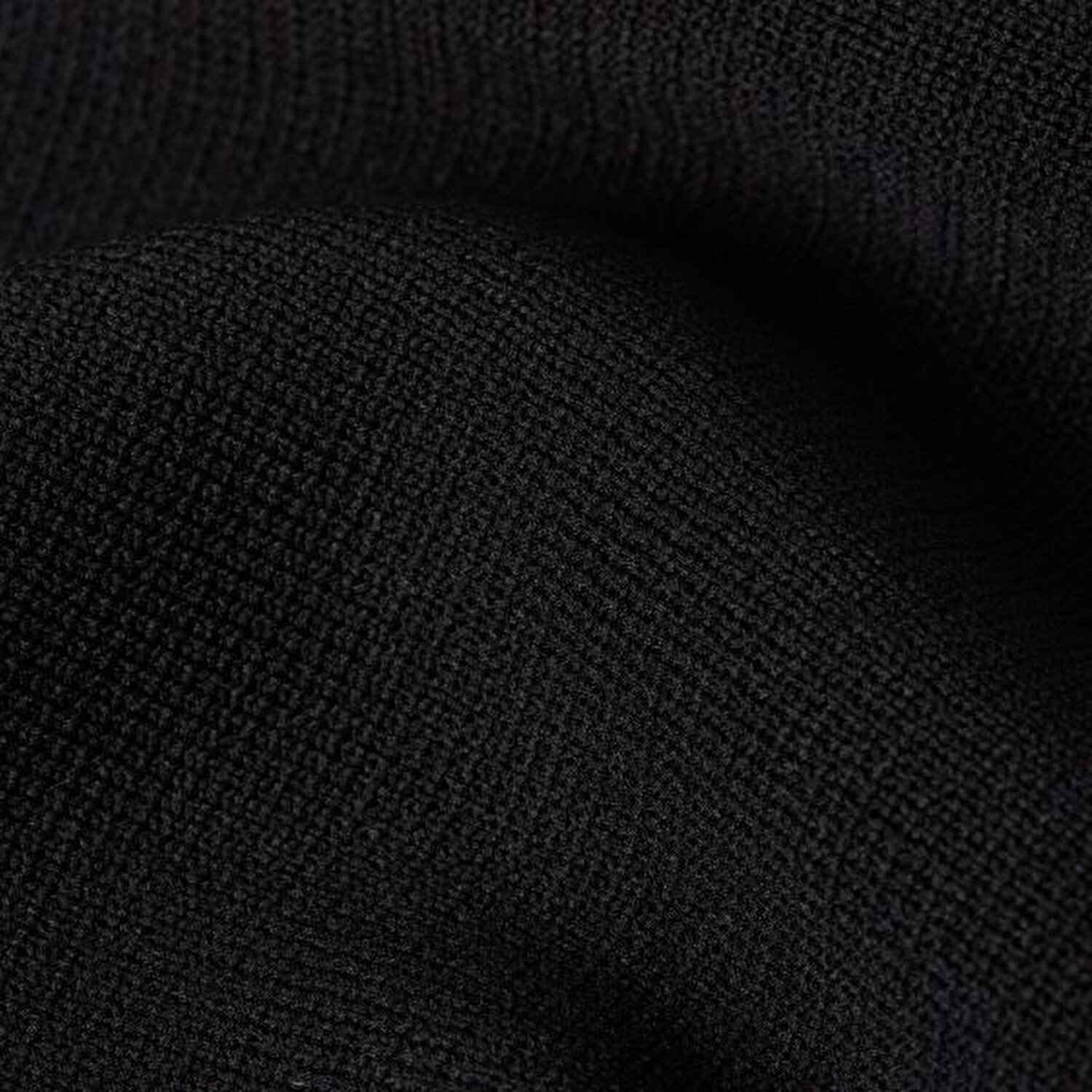 SİYAH LOGOLU FERMUARLI ERKEK SWEATSHIRT