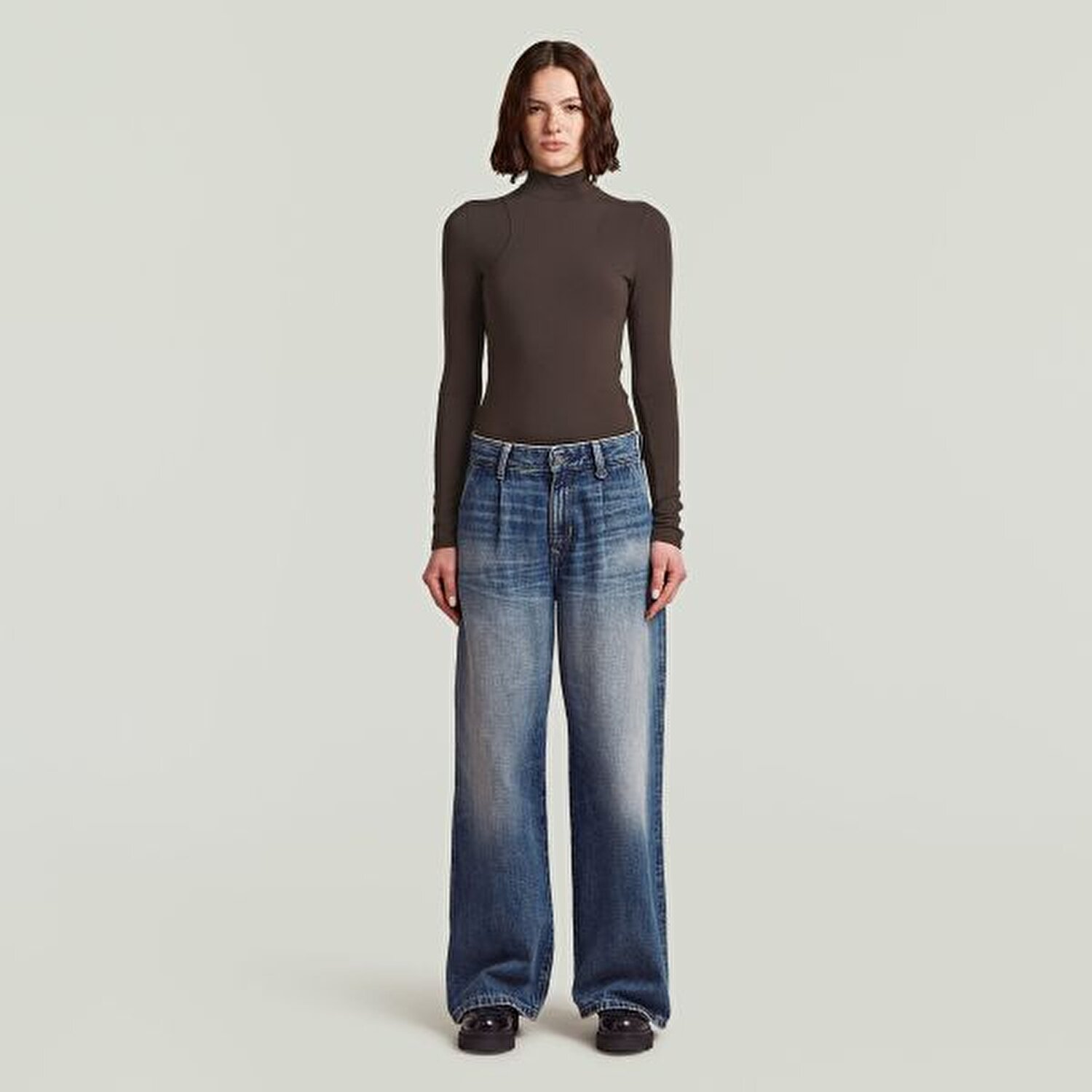 Skater Chino High Loose Wmn