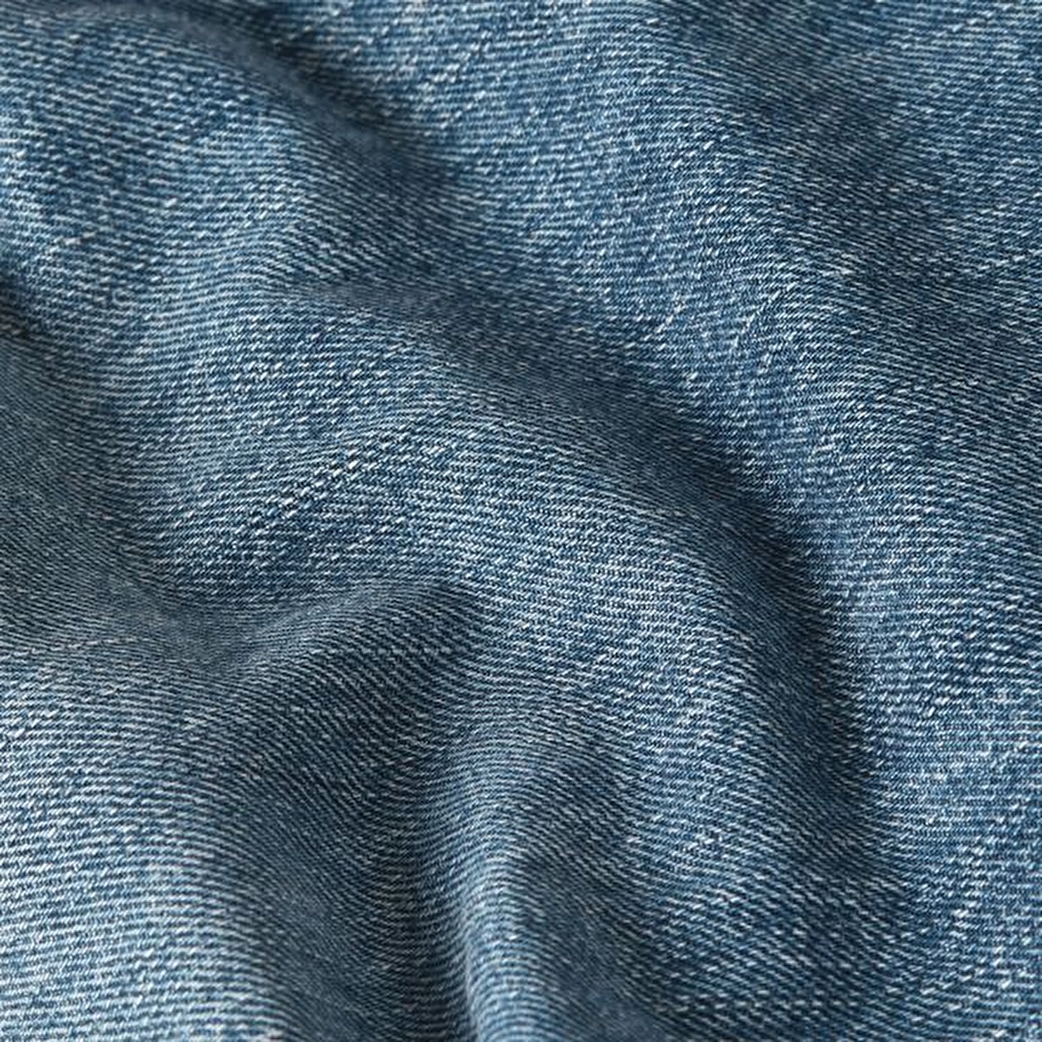 Contor 3D KOYU MAVİ KADIN LOOSE JEAN PANTOLON