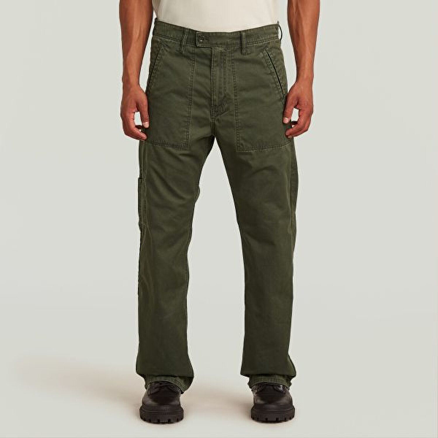 Reversible Relaxed Straight Chino