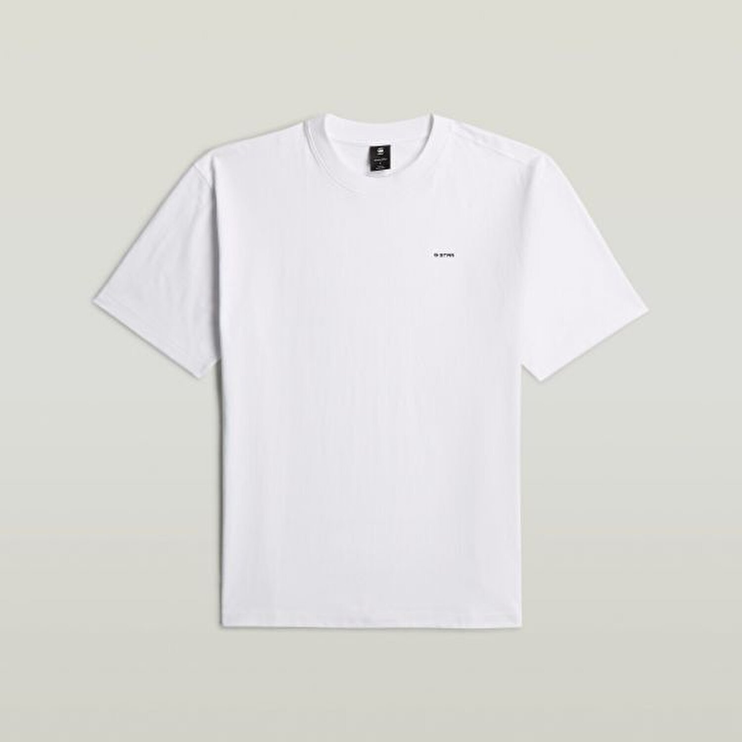 BEYAZ LOGOLU ERKEK T-SHIRT