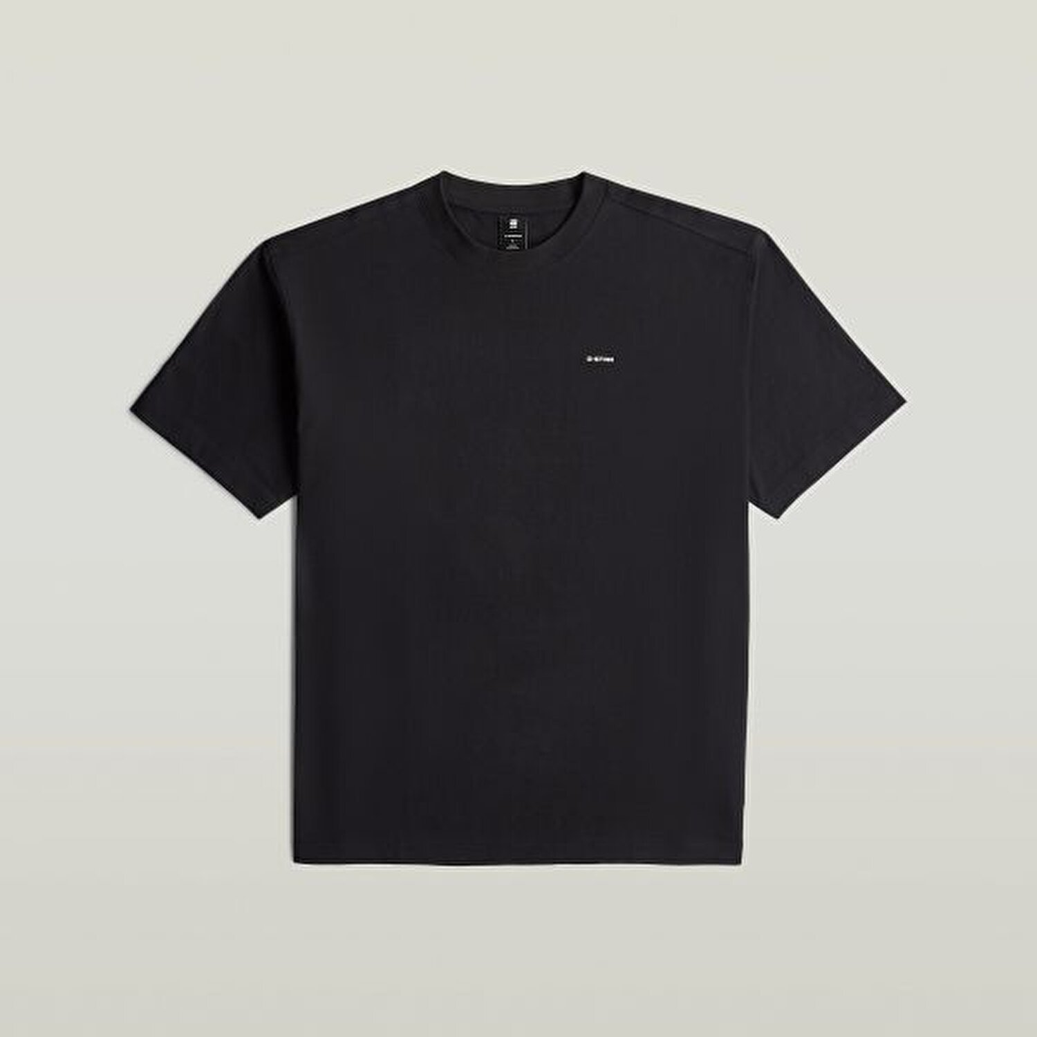 SİYAH LOGOLU ERKEK T-SHIRT