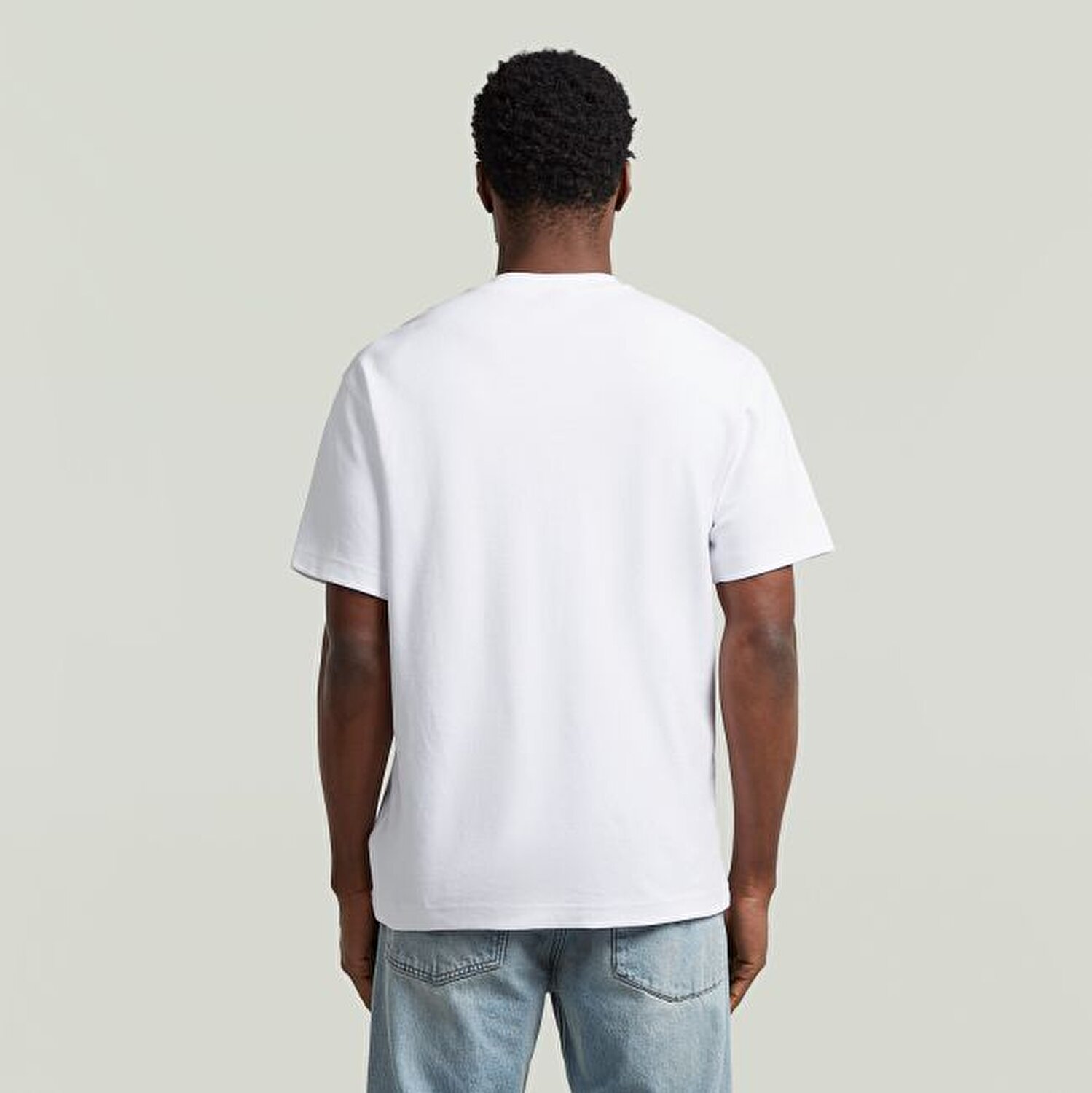 BEYAZ ERKEK LOGOLU REGULAR T-SHIRT