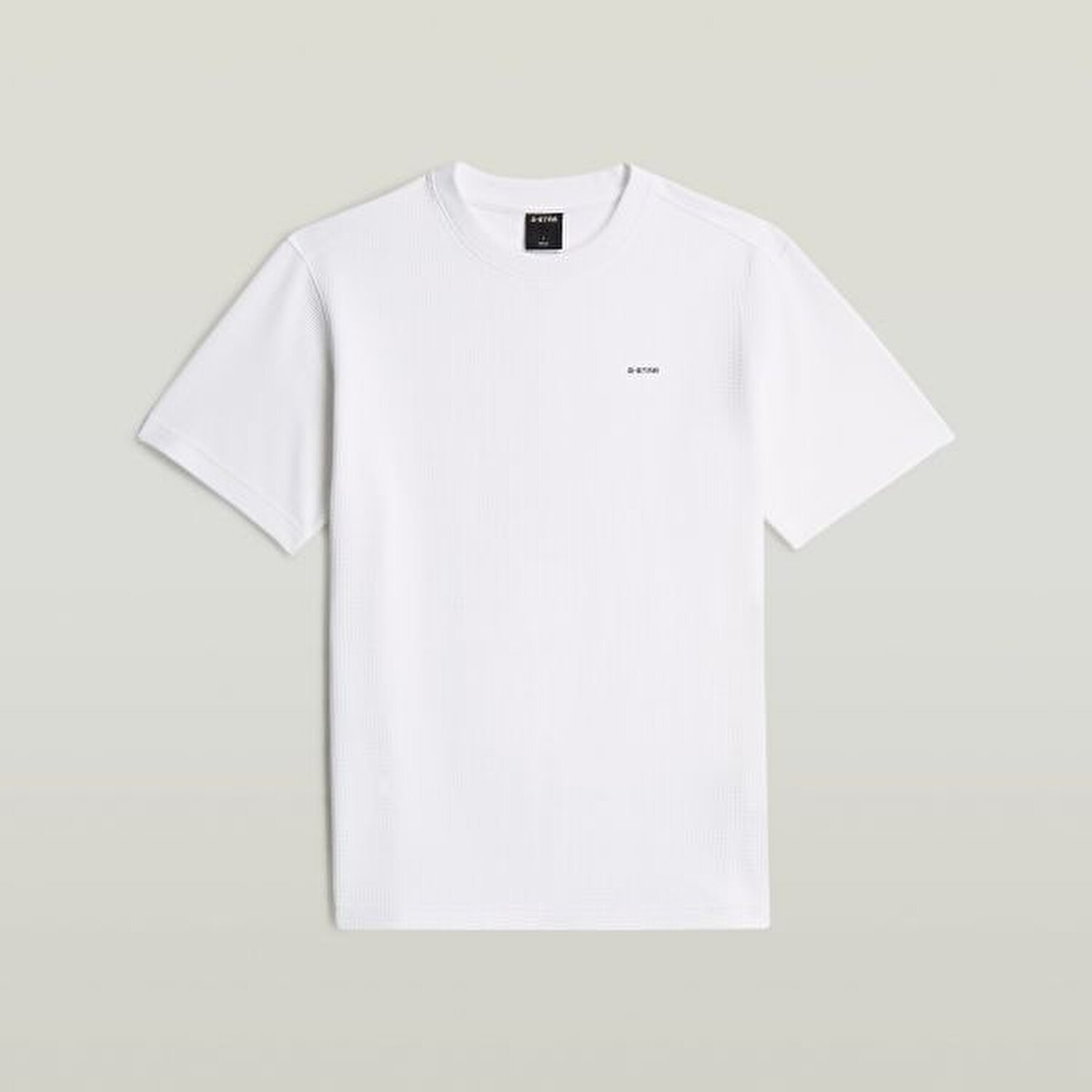 BEYAZ LOGOLU ERKEK T-SHIRT
