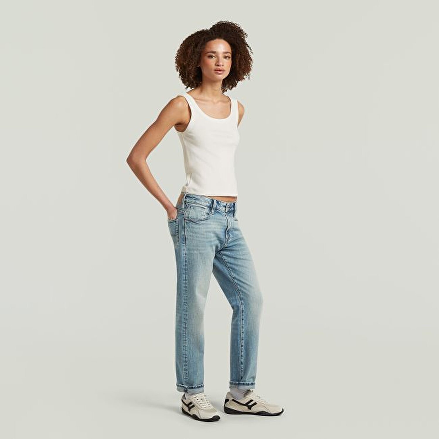 MAVİ KADIN LOUX BOYFRİEND STRETCH JEAN PANTOLON