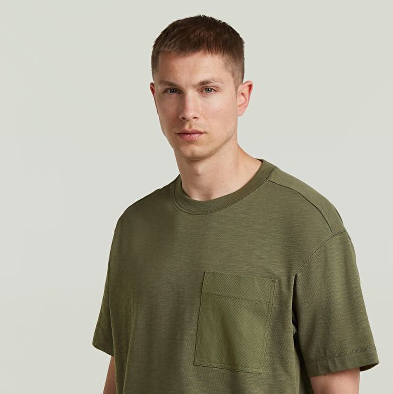 HAKİ ERKEK RELAXED T-SHIRT