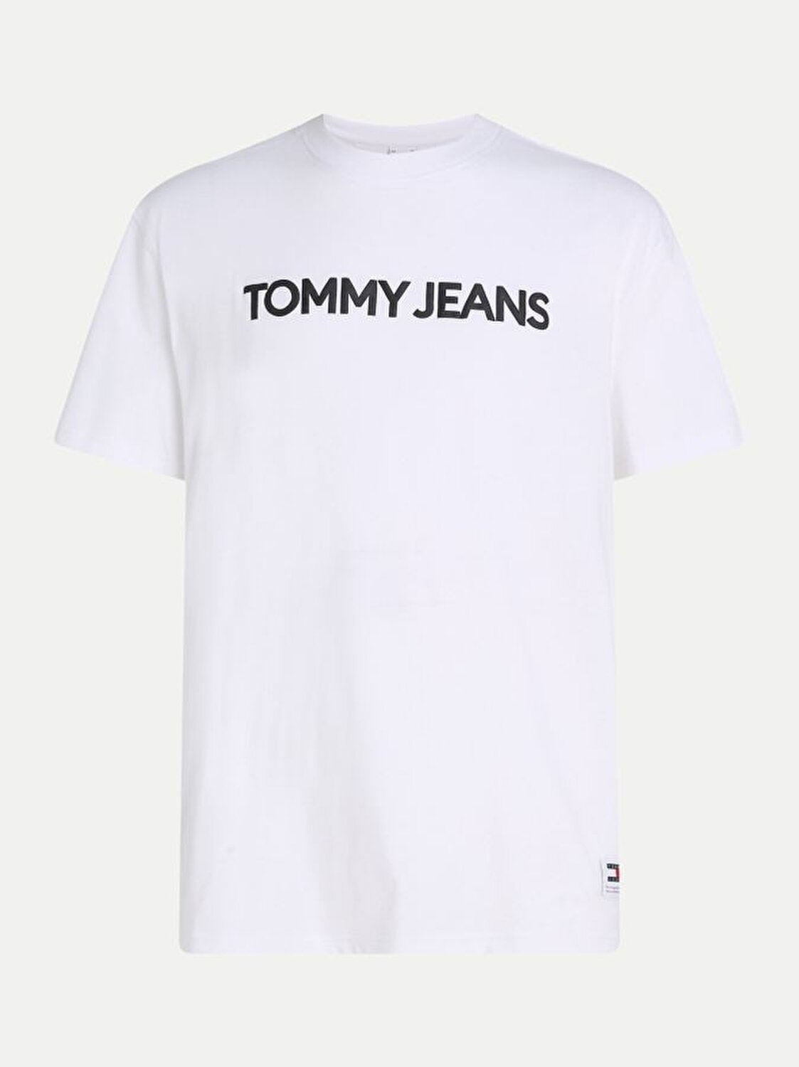 T shirt blanc tommy hilfiger homme sales