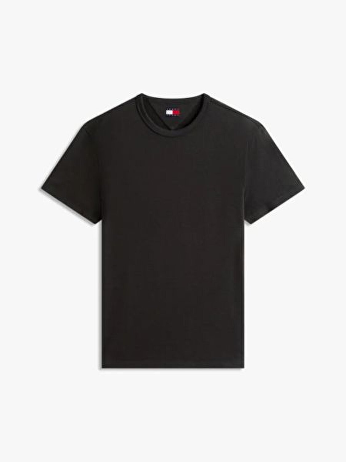 SİYAH LOGOLU ERKEK T-SHIRT