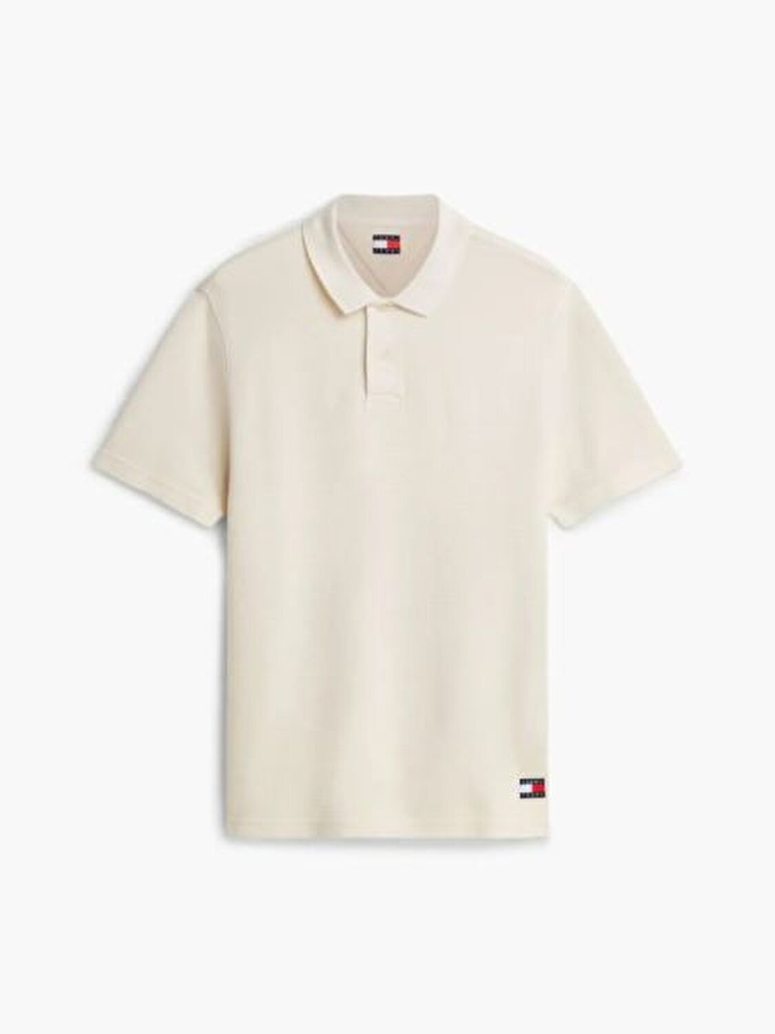 BEJ LOGOLU ERKEK POLO T-SHIRT