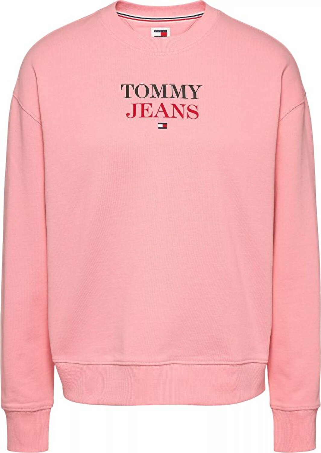 Hot pink tommy hilfiger sweatshirt on sale