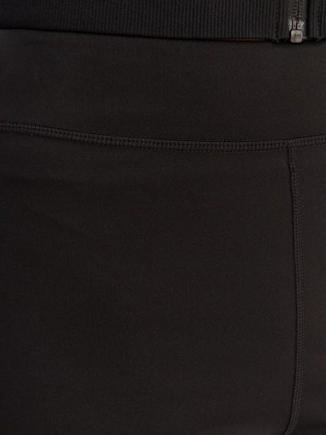 SİYAH LOGOLU KADIN TAYT