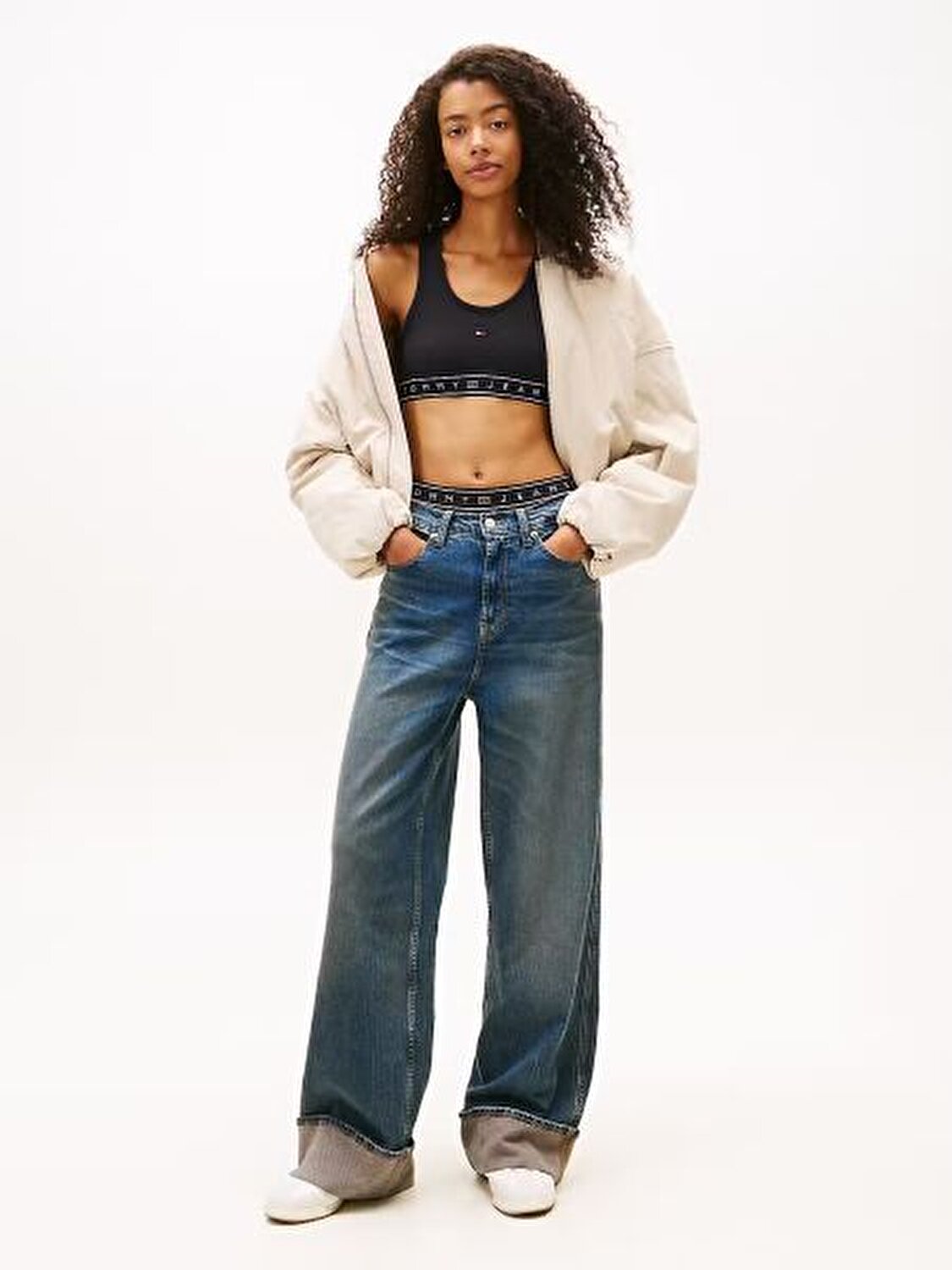 SİYAH LOGOLU KADIN BRALET