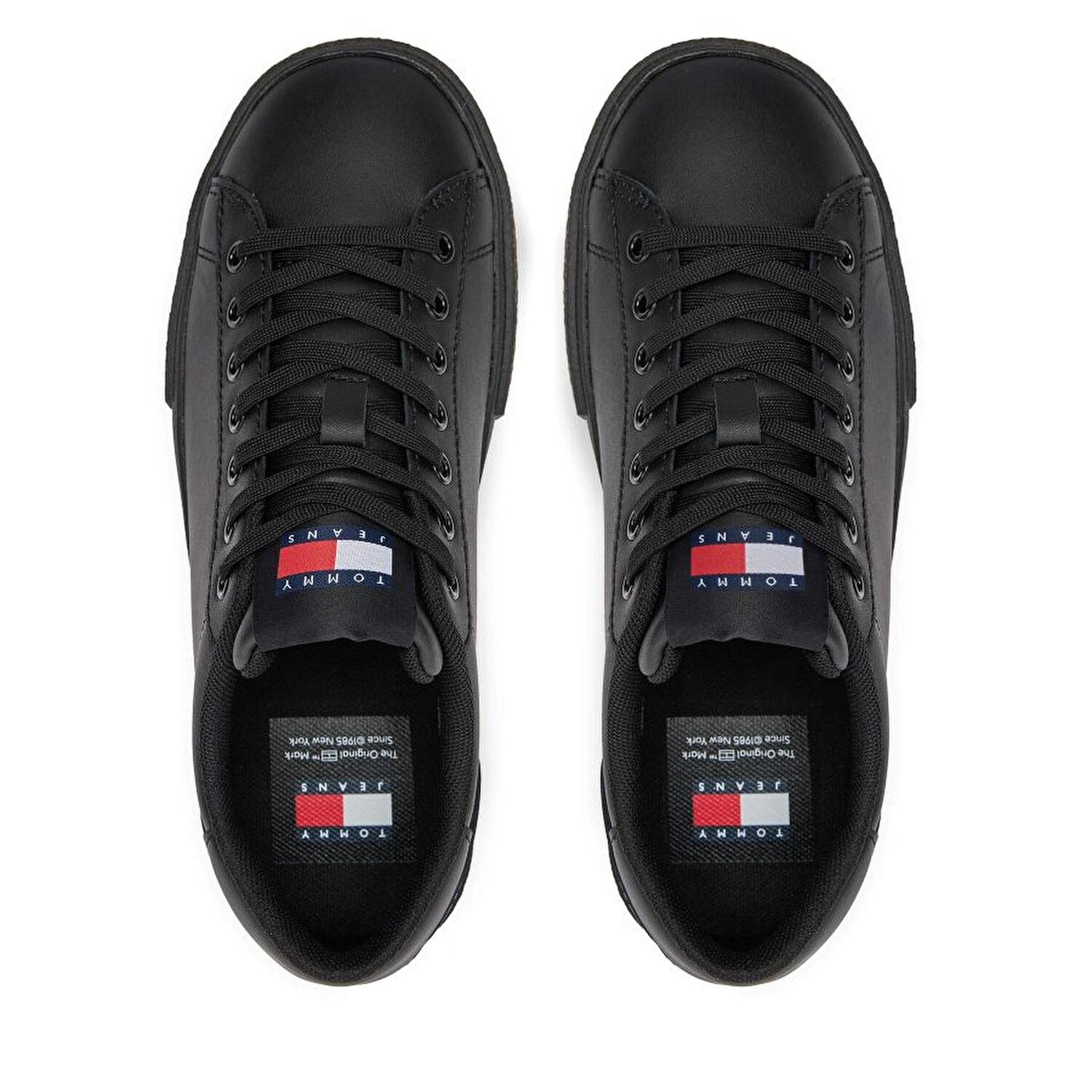 Tommy Hilfiger Siyah KADIN TJW FOXING FLATFORM SNEAKER 8720636817927 JeansLab