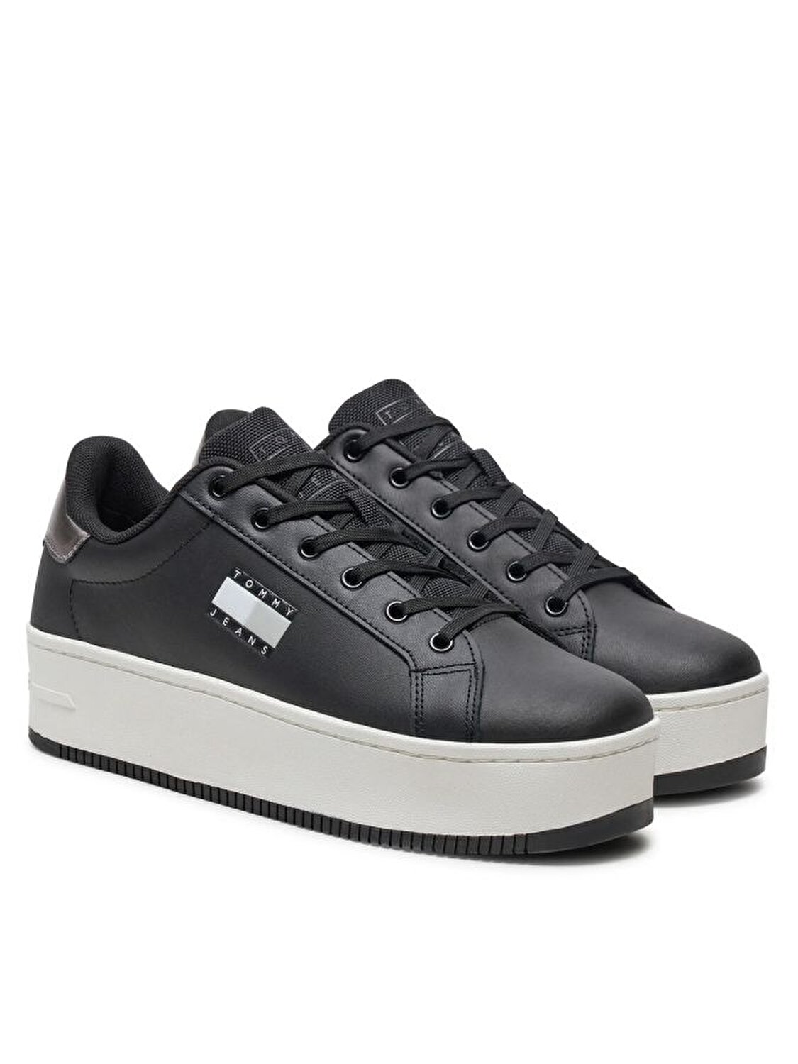 TJW FLATFORM SNEAKER METALLIC