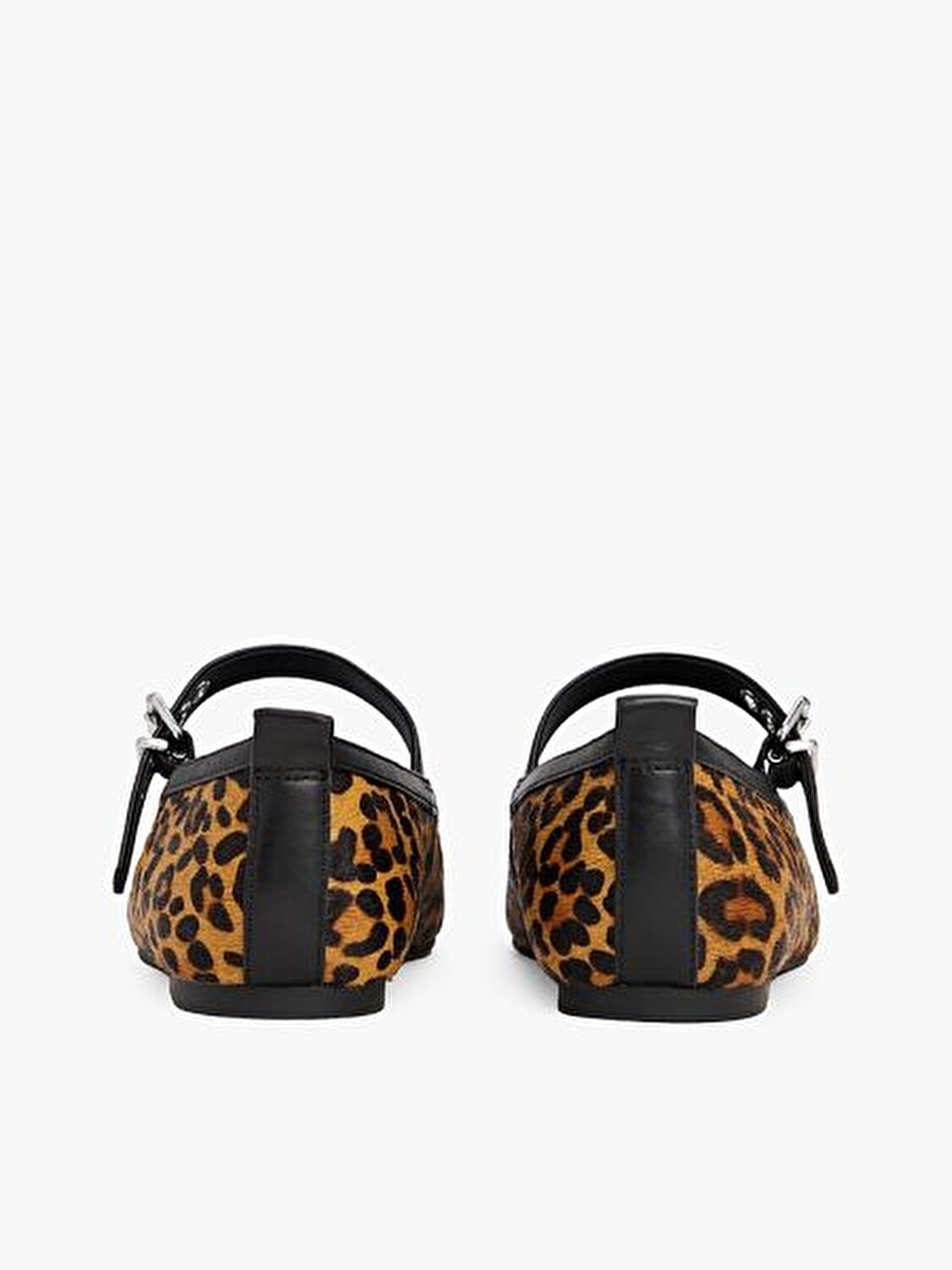 TJW MARYJANE LEOPARD BALLERINA