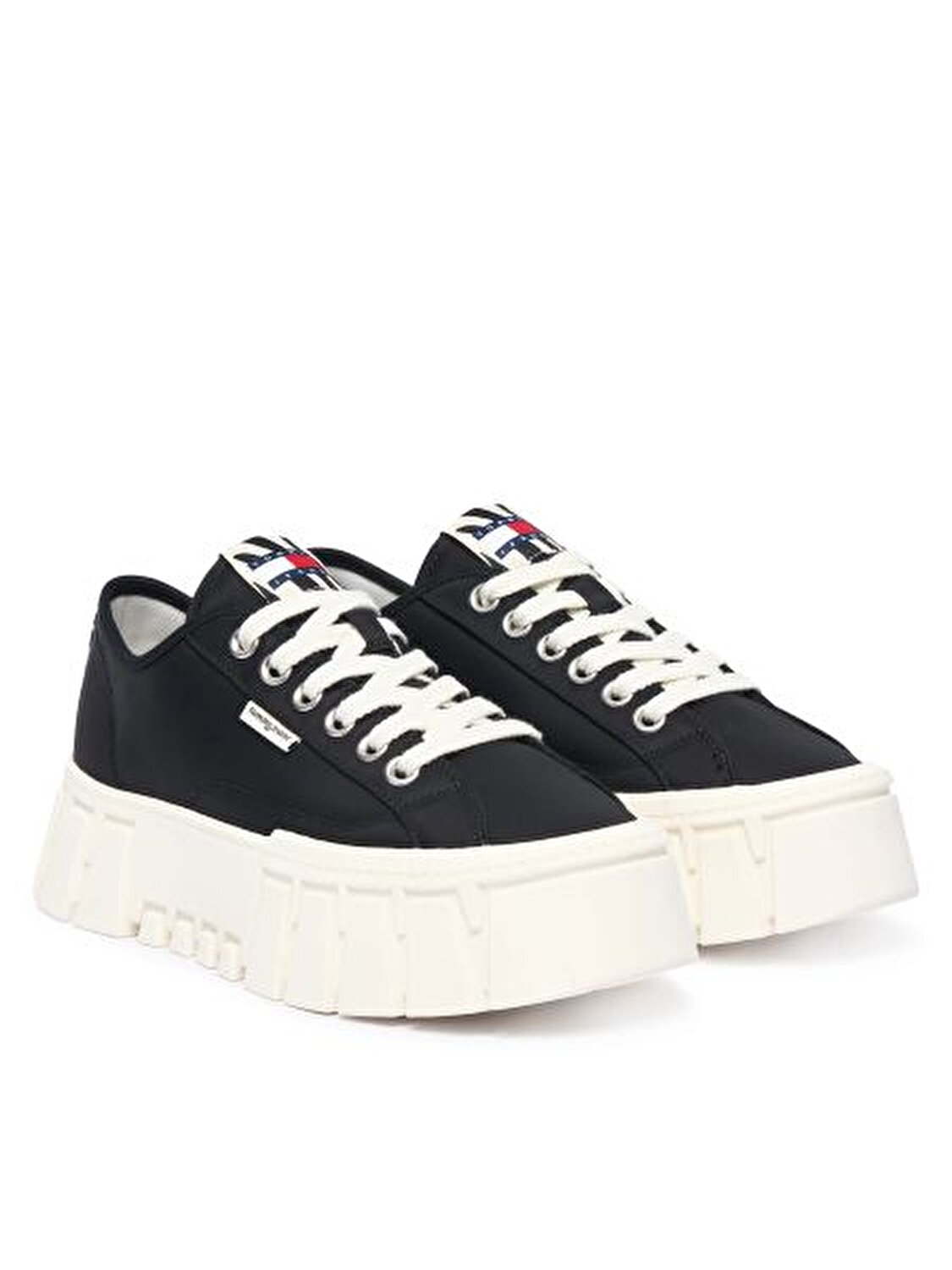SİYAH KADIN SNEAKER TJ PLATFORM ZEBRA
