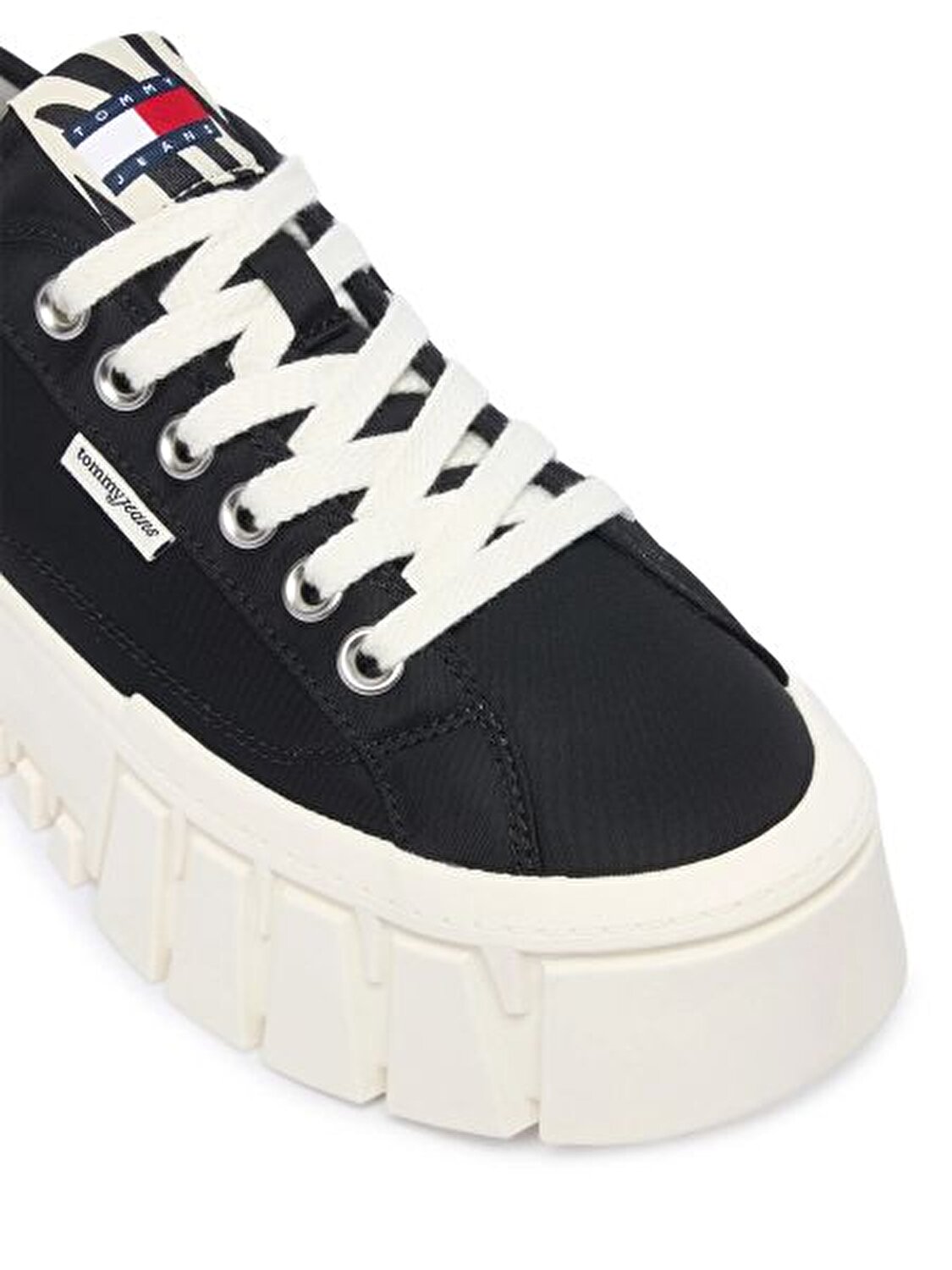 SİYAH KADIN SNEAKER TJ PLATFORM ZEBRA