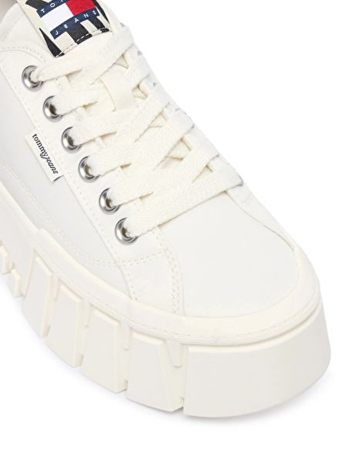 BEYAZ KADIN SNEAKER TJ PLATFORM ZEBRA