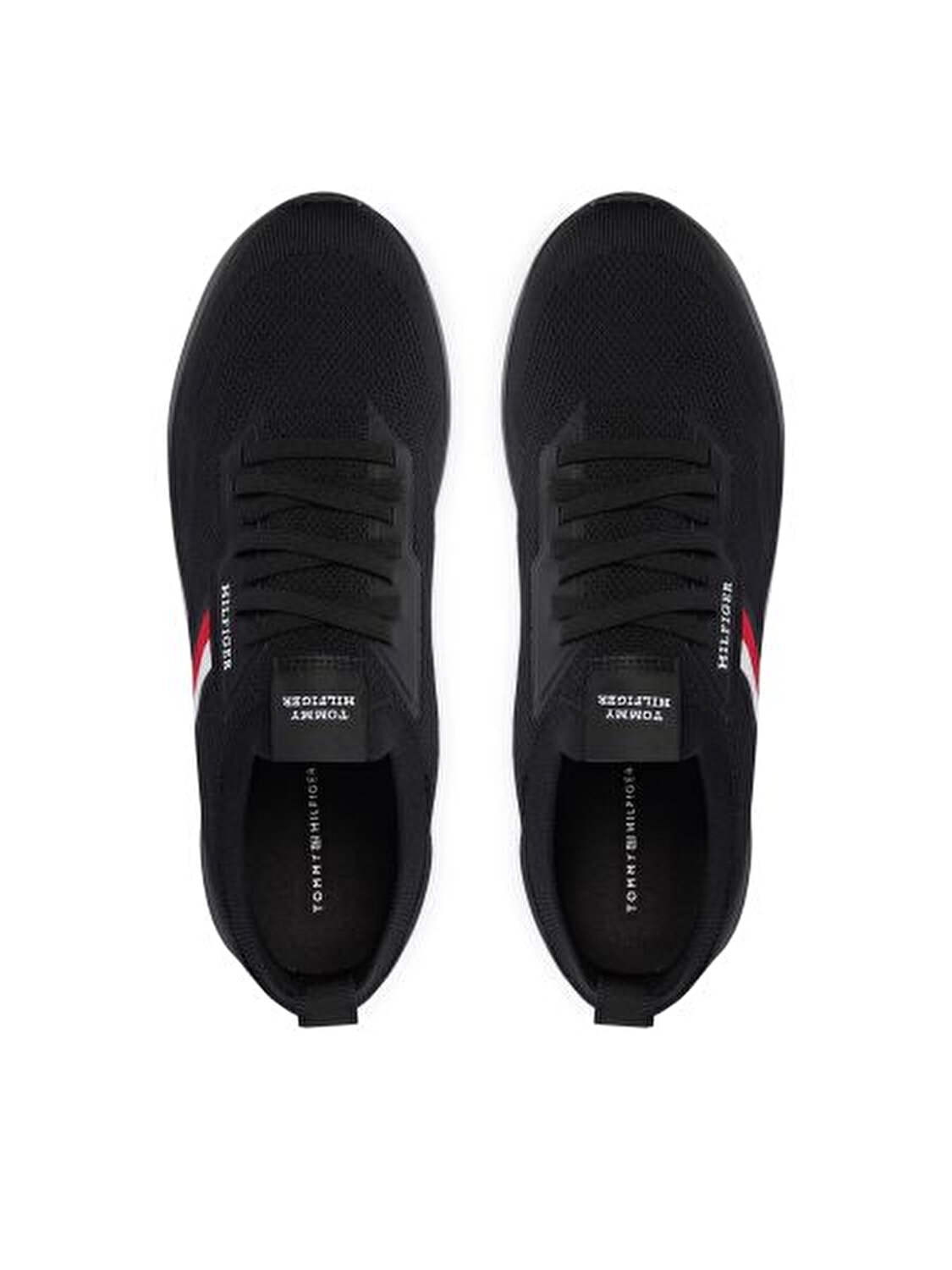 SİYAH ERKEK SNEAKER LIGHTWEIGHT KNITTED RUNNER