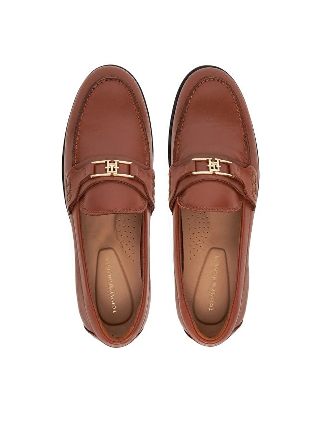 TH LOGO LEATHER LOAFER